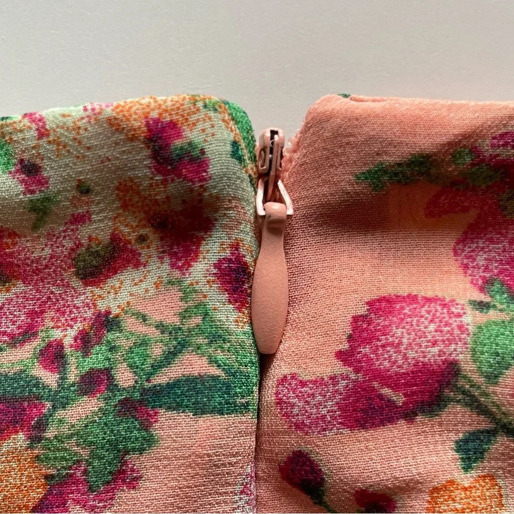 Forever 21 Floral Full Midi Skirt - Picture 4 of 7